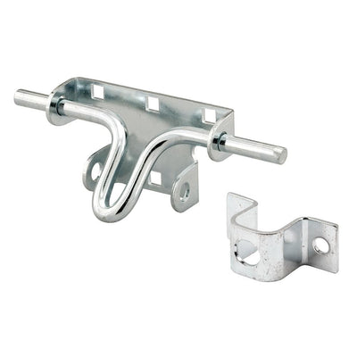 Steel Slide Bolt Latch, with Keeper and Fasteners - Super Arbor