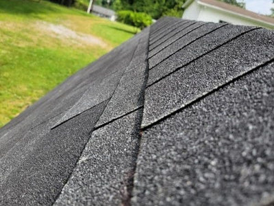 Royal Sovereign Charcoal Algae Resistant 3-Tab Roofing Shingles (33.33 sq. ft. per. Bundle) (26-pieces)