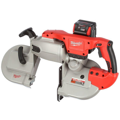 M28 28-Volt Lithium-Ion Cordless Band Saw Kit w/(1) 3.0Ah Battery, Charger, Hard Case - Super Arbor
