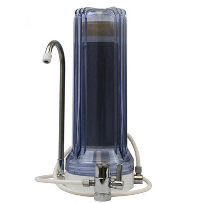 2-Stage Countertop Water Filter in Clear - Super Arbor