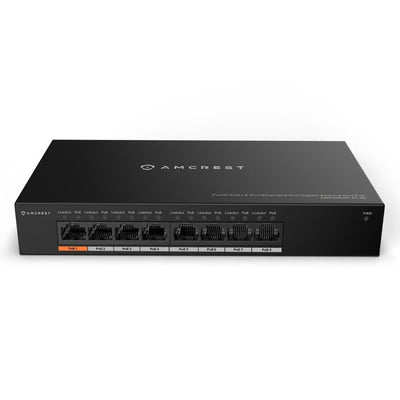 8-Port POE+ Power Over Ethernet POE Switch with Metal Housing, 8-Ports POE+ 802.3af/at 96w - Super Arbor