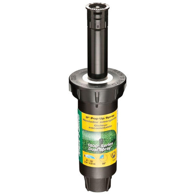 1800 Series 3 in. Dual Spray Quarter Circle Sprinkler - Super Arbor
