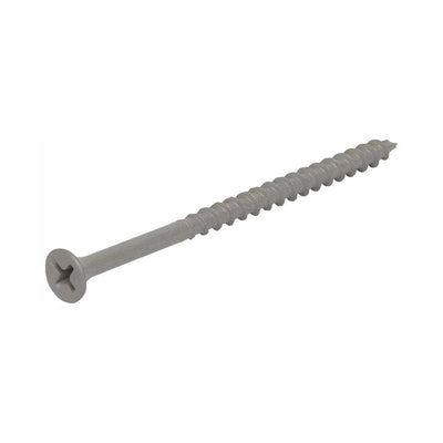 #6 x 1-5/8 in. Philips Bugle-Head Coarse Thread Sharp Point Polymer Coated Exterior Screw (1 lb./Pack)