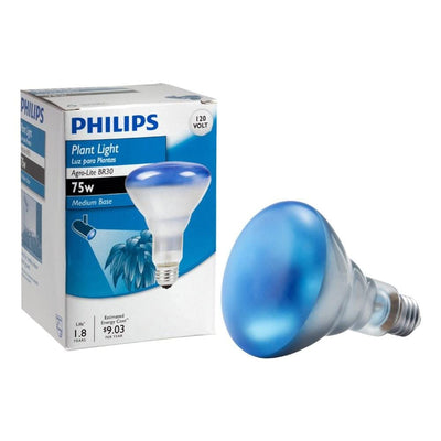 Philips 75-Watt BR30 Incandescent Agro Plant Grow Flood Light Bulb - Super Arbor