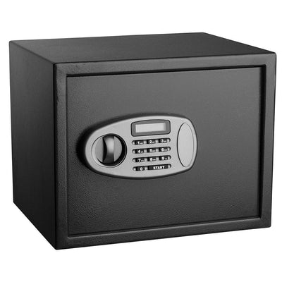 1.25 cu. ft. Steel Security Safe with Digital Lock, Black - Super Arbor