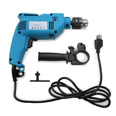 5 Amp Corded 1/2 in. Electric Reversible Variable Speed Impact Hammer Drill