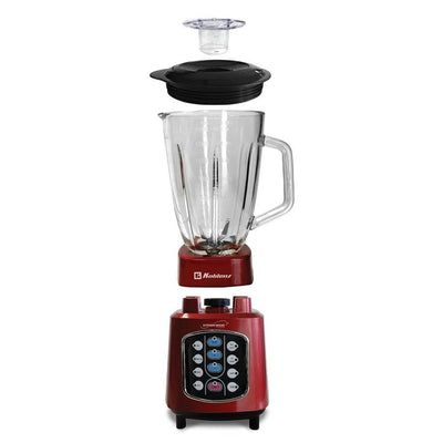 Kitchen Magic Collection 50 oz. 10-Speed Red Easy Touch Blender - Super Arbor