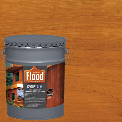 Flood 5 gal. Cedar Tone CWF-UV Exterior Wood Finish - Super Arbor