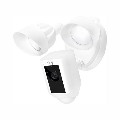 Outdoor Wi-Fi Cam with Motion Activated Floodlight, White (3-Pack) - Super Arbor