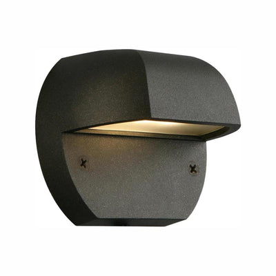Low-Voltage Black Outdoor Integrated LED Surface Mount Light