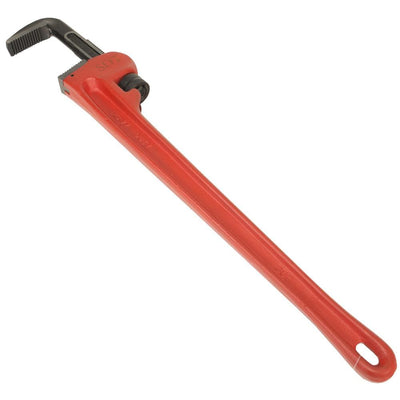 36 in. Cast Iron Straight Pipe Wrench - Super Arbor