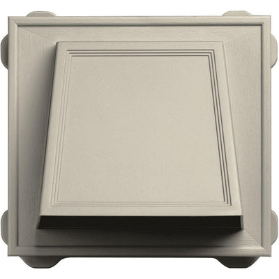 6 in. Hooded Siding Vent #089-Champagne - Super Arbor