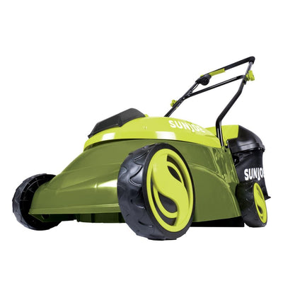 Sun Joe 14 in. 28-Volt Brushless Cordless Walk-Behind Push Mower Kit with 5.0 Ah Battery + Charger - Super Arbor