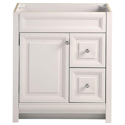 Brinkhill 30 in. W x 34 in. H x 21 in. D Bathroom Vanity Cabinet Only in Cream - Super Arbor