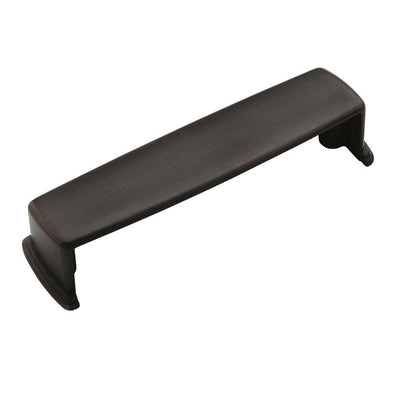 Kane 3-3/4 in (96 mm) Center-to-Center Oil-Rubbed Bronze Cabinet Drawer Cup Pull - Super Arbor