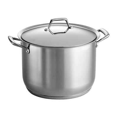 Gourmet Prima 16 qt. Stainless Steel Stock Pot with Lid - Super Arbor