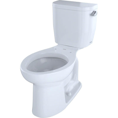 Entrada 2-Piece 1.28 GPF Single Flush Elongated Toilet with Right Hand Trip Lever in Cotton White - Super Arbor