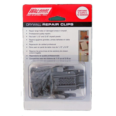 Drywall Repair Clip (6-Pack) - Super Arbor