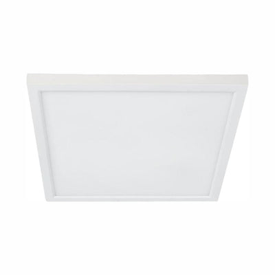 5 or 6 in. J-Box 12 in. W Dimmable White Integrated LED Square Flat Panel Ceiling FlushMount Color Changing CCT (4-Pack) - Super Arbor