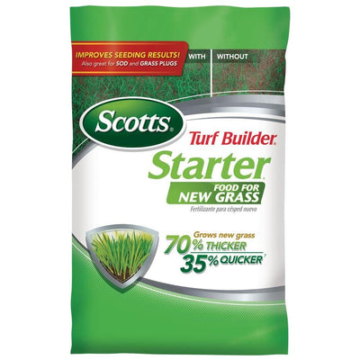 Scotts 15 lb. 5,000 sq. ft. Turf Builder Starter Brand Fertilizer - Super Arbor