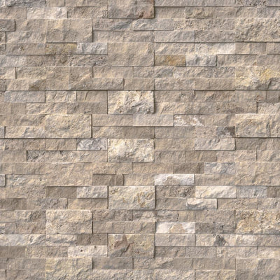 Philadelphia Ledger Panel 6 in. x 24 in. Natural Travertine Wall Tile (10 cases /60 sq. ft. / Pallet) - Super Arbor