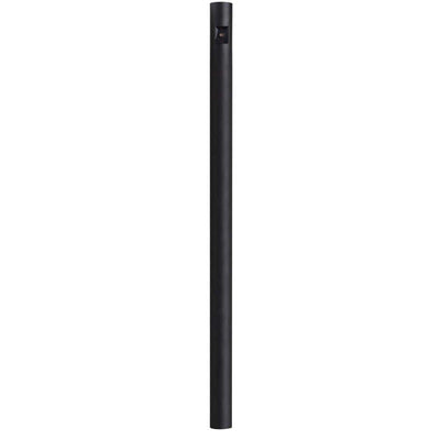 8 ft. Black Outdoor Direct Burial Lamp Post with Dusk to Dawn Photo Sensor fits 3 in. Post Top Fixtures - Super Arbor