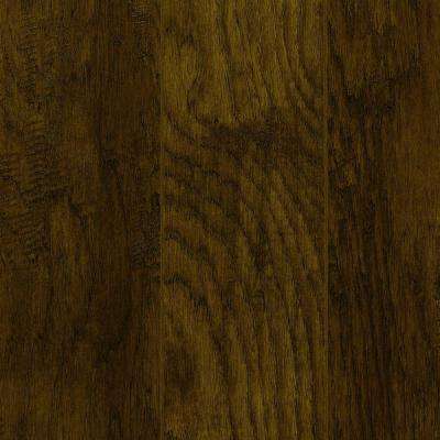 Hand-Scraped Tanned Hickory 12 mm Thick x 5-9/32 in. Wide x 47-17/32 in. Length Laminate Flooring (12.19 sq. ft. / case)