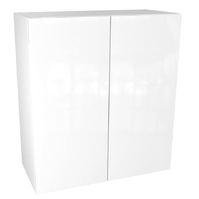 Ready to Assemble 33x36x12 in. Wall Cabinet in Glossy White - Super Arbor