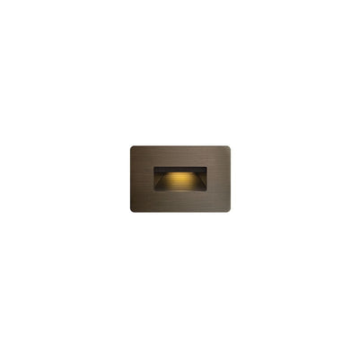 Matte Bronze Luna Integrated LED Deck Step Light - Super Arbor