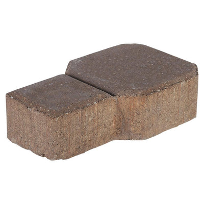 Decorastone 9.06 in. L x 5.51 in. W x 2.36 in. H 60 mm Tan/Brown Concrete Paver (350 Pieces/100 sq. ft./Pallet) - Super Arbor