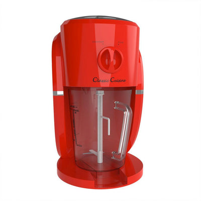 1 Qt. Red Frozen Drink Stand Mixer with Variable Mix Settings