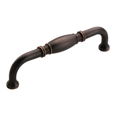 Granby 5-1/16 in (128 mm) Center-to-Center Oil-Rubbed Bronze Cabinet Drawer Pull - Super Arbor