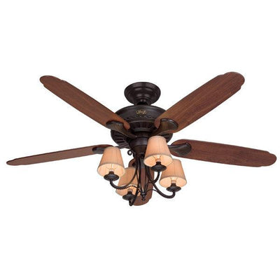 Hunter Cortland 53094 - Cooling fan with light - ceiling mounted - 53.9 in - new bronze