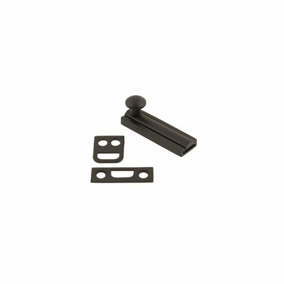 2 in. Solid Brass Surface Bolt in Oil-Rubbed Bronze - Super Arbor