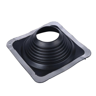 Master Flash 17 in. x 17 in. Vent Pipe Roof Flashing with 6-3/4 in. - 13-1/2 in. Adjustable Diameter - Super Arbor