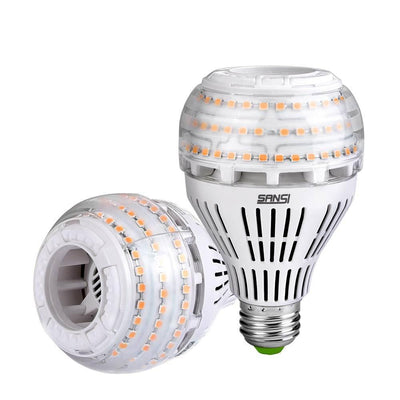SANSI 250-Watt Equivalent A21 Dimmable 270° Omni-Directional LED Light Bulb Soft Warm White in 3000K (2-Pack) - Super Arbor
