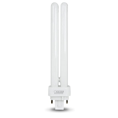 26-Watt Equivalent PL CFLNI Quad Tube 4-Pin G24Q-3 Base Compact Fluorescent CFL Light Bulb, Cool White 4100K (1-bulb) - Super Arbor