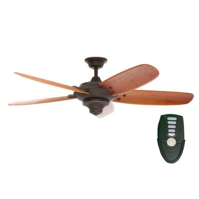 Altura 56 in. Indoor Oil Rubbed Bronze Ceiling Fan with Remote Control - Super Arbor