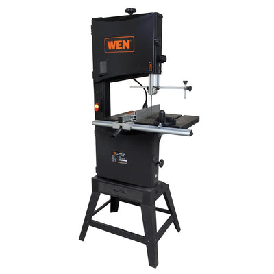 9.5 Amp 14 in. 2-Speed Band Saw with Stand and Work Light - Super Arbor