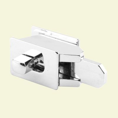 Chrome Slide Latch with In-Use Indicator - Super Arbor