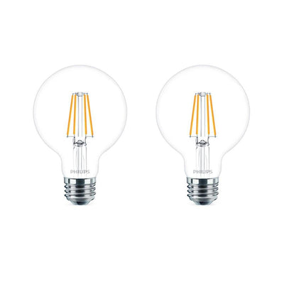 Philips 40-Watt Equivalent G25 Dimmable LED Light Bulb Daylight (8-Pack) - Super Arbor