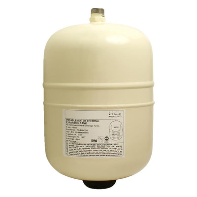 2.1 Gal. Potable Hot Water Heater Thermal Expansion Pressure Tank - Super Arbor