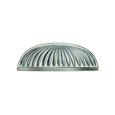 Belmont Vintage 3 in. Center-to-Center White Pewter Drawer Cup Pull - Super Arbor