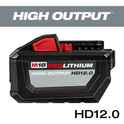 M18 18-Volt Lithium-Ion High Output 12.0Ah Battery Pack - Super Arbor