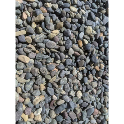 Butler Arts 0.50 cu. ft. 1/4 in. - 1/2 in. Unpolished Mixed Mexican Beach Pebble Bag - Super Arbor
