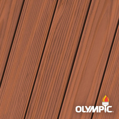 Olympic Maximum 5 gal. Rosewood Semi-Transparent Exterior Stain and Sealant in One - Super Arbor