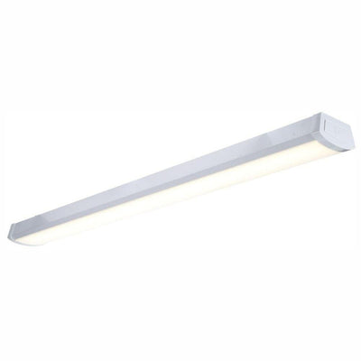 Contractor Select FMLWL 4 ft. Dimmable 40-Watt 2900 Lumens 4000K White Integrated LED Wrap Light Fixture - Super Arbor