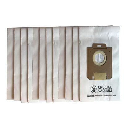 Paper Bags Replacement for Eureka Style OX and Electrolux Style S Part 61230 (12-Pack) - Super Arbor