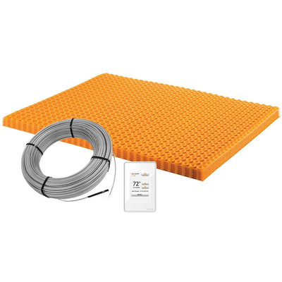 Schluter Ditra-Heat 43.1 sq. ft. Electric Floor Warming Kit - Super Arbor