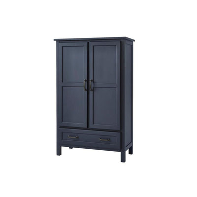 StyleWell Midnight Blue Wood Kitchen Pantry (30 in. W x 47 in. H) - Super Arbor